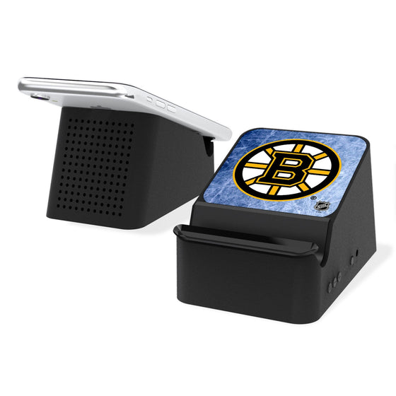 Boston Bruins Ice Wireless Charging Station and Bluetooth Speaker-0