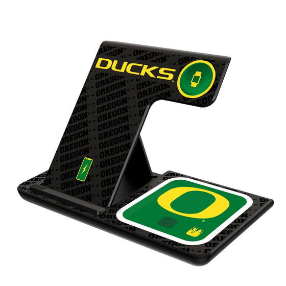 Oregon Ducks Tilt 3 in 1 Charging Station-0
