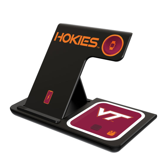 Virginia Tech Hokies Tilt 3 in 1 Charging Station-0