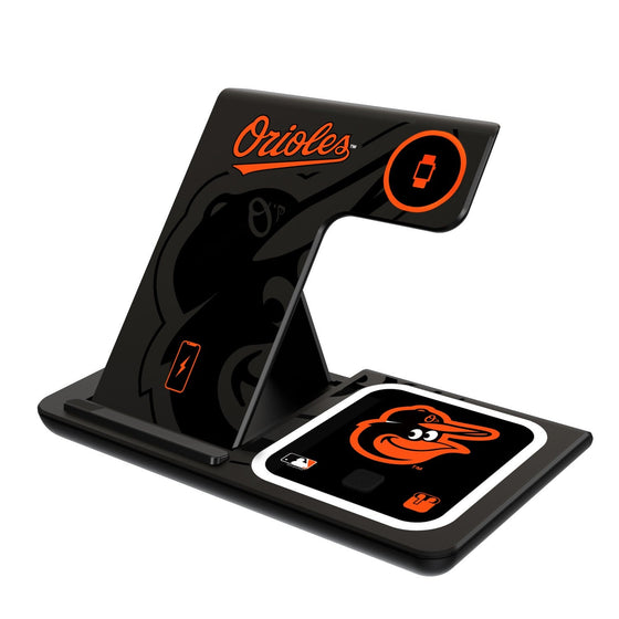 Baltimore Orioles Tilt 3 in 1 Charging Station - 757 Sports Collectibles
