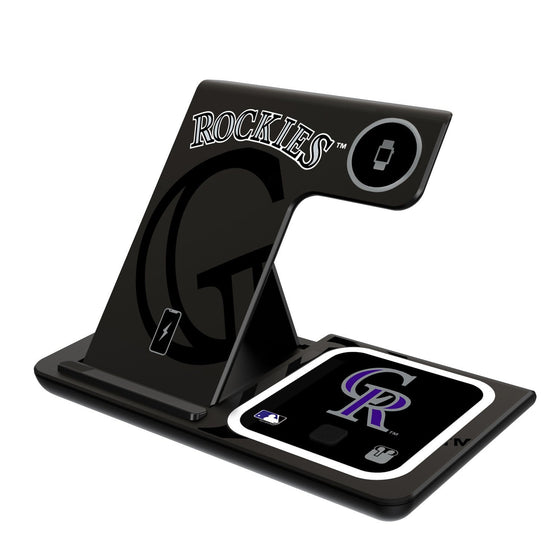 Colorado Rockies Tilt 3 in 1 Charging Station - 757 Sports Collectibles