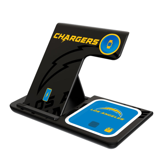 Los Angeles Chargers Tilt 3 in 1 Charging Station - 757 Sports Collectibles