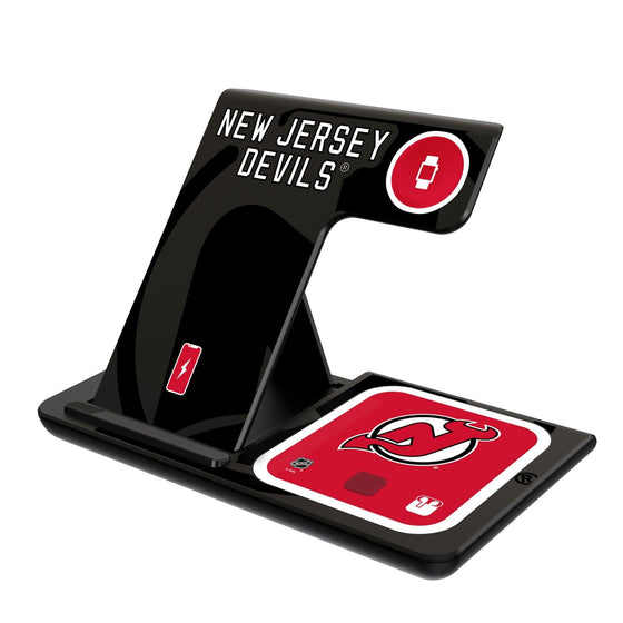 New Jersey Devils Tilt 3 in 1 Charging Station-0