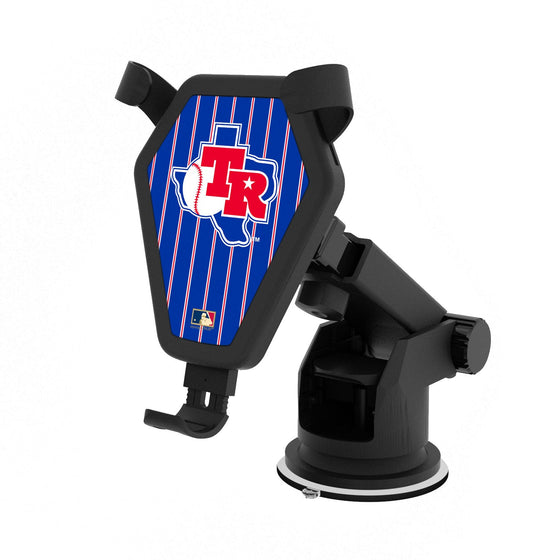 Texas Rangers 1981-1983 - Cooperstown Collection Pinstripe Wireless Car Charger - 757 Sports Collectibles