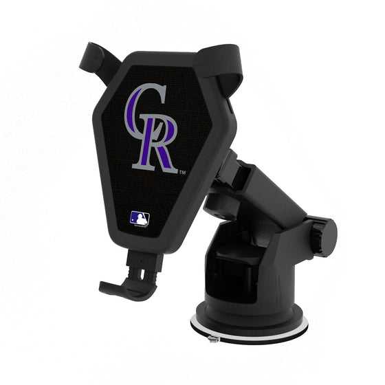 Colorado Rockies Solid Wireless Car Charger - 757 Sports Collectibles