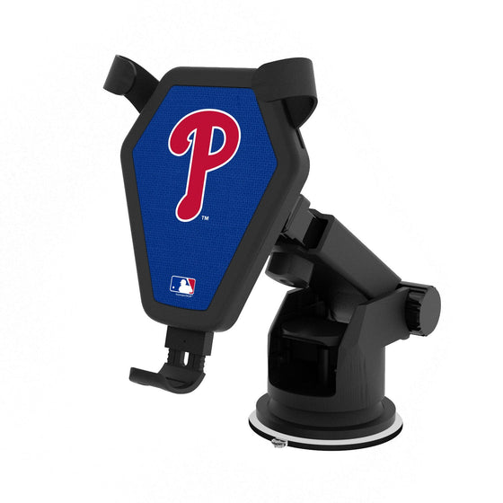Philadelphia Phillies Solid Wireless Car Charger - 757 Sports Collectibles