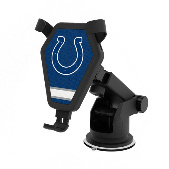 Indianapolis Colts Stripe Wireless Car Charger - 757 Sports Collectibles