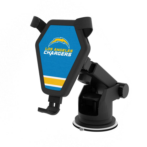 Los Angeles Chargers Stripe Wireless Car Charger - 757 Sports Collectibles
