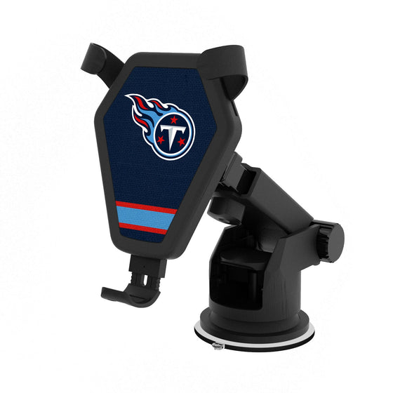 Tennessee Titans Stripe Wireless Car Charger - 757 Sports Collectibles