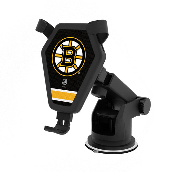 Boston Bruins Stripe Wireless Car Charger-0