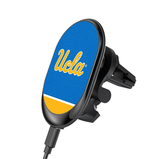 UCLA Bruins Solid Wordmark Wireless Car Charger-0
