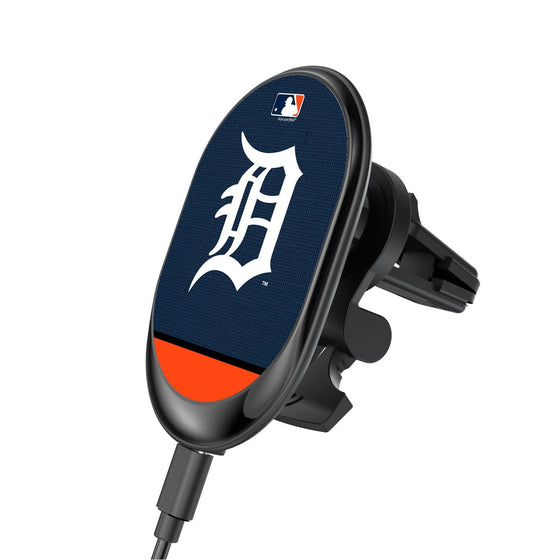 Detroit Tigers Solid Wordmark Wireless Car Charger - 757 Sports Collectibles