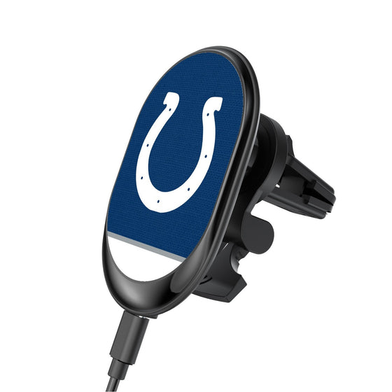 Indianapolis Colts Solid Wordmark Wireless Car Charger - 757 Sports Collectibles