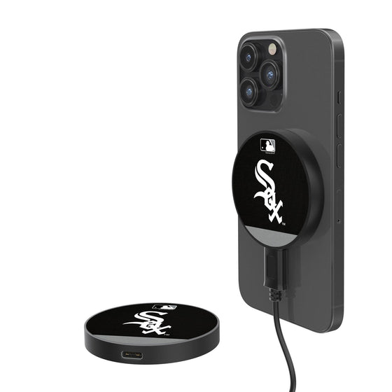 Chicago White Sox Stripe 10-Watt Wireless Magnetic Charger - 757 Sports Collectibles