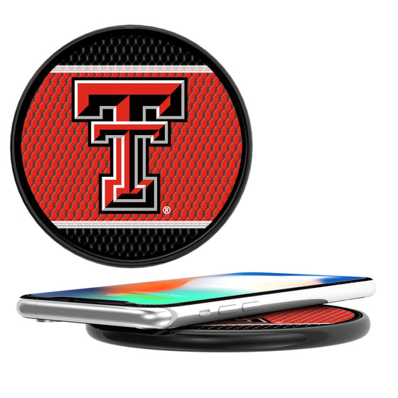Texas Tech Red Raiders Mesh 10-Watt Wireless Charger-0