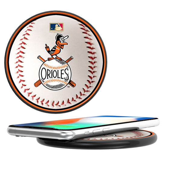 Baltimore Orioles 1954-1963 - Cooperstown Collection Baseball 10-Watt Wireless Charger - 757 Sports Collectibles