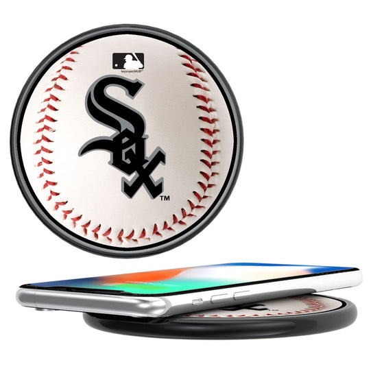 Chicago White Sox Baseball 10-Watt Wireless Charger - 757 Sports Collectibles