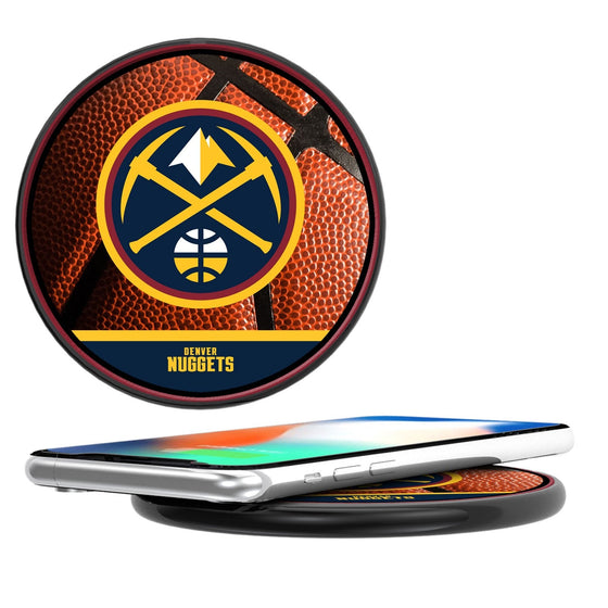 Denver Nuggets Basketball 10-Watt Wireless Charger-0