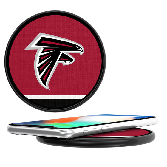 Atlanta Falcons Stripe 10-Watt Wireless Charger - 757 Sports Collectibles