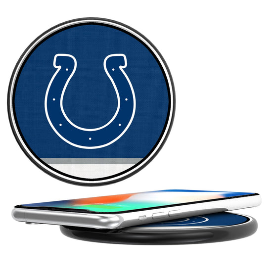 Indianapolis Colts Stripe 10-Watt Wireless Charger - 757 Sports Collectibles