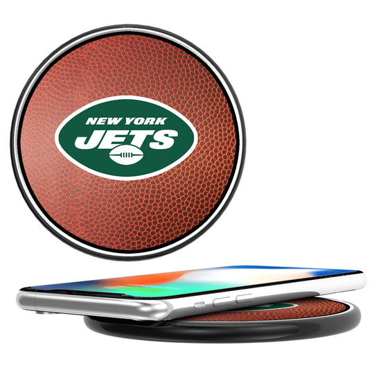 New York Jets Football 10-Watt Wireless Charger - 757 Sports Collectibles