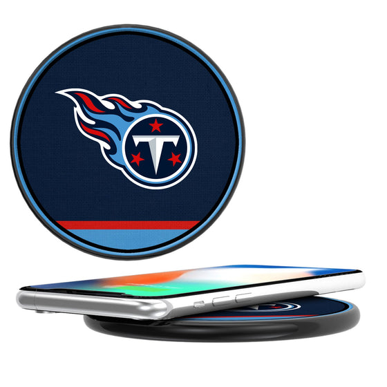 Tennessee Titans Stripe 10-Watt Wireless Charger - 757 Sports Collectibles