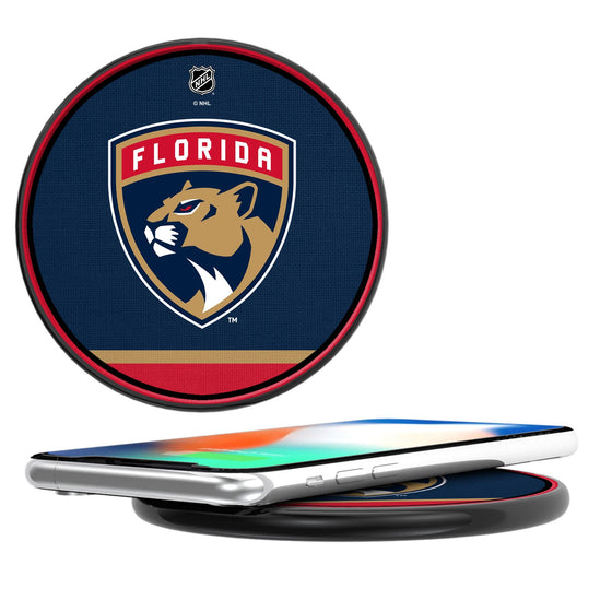 Florida Panthers Stripe 10-Watt Wireless Charger-0