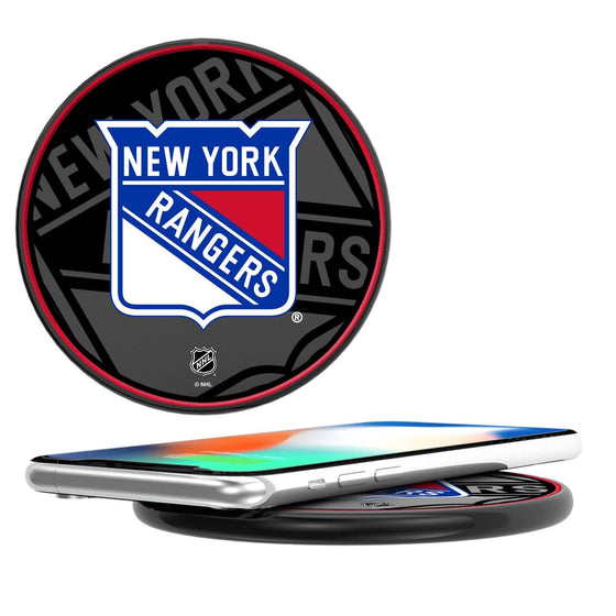 New York Rangers Tilt 10-Watt Wireless Charger-0