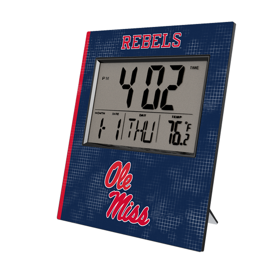 Mississippi Ole Miss Rebels Hatch Wall Clock-0