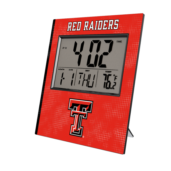 Texas Tech Red Raiders Hatch Wall Clock-0