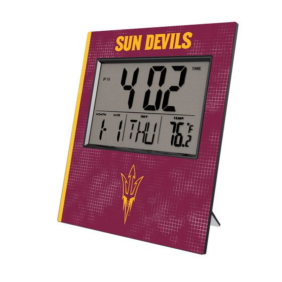 Arizona State Sun Devils Hatch Wall Clock-0