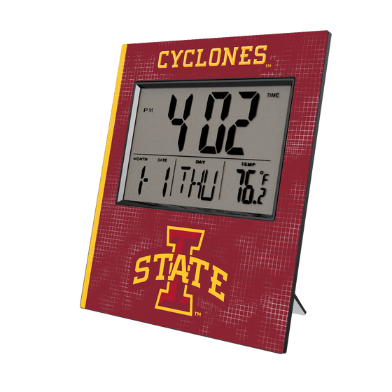 Iowa State Cyclones Hatch Wall Clock-0