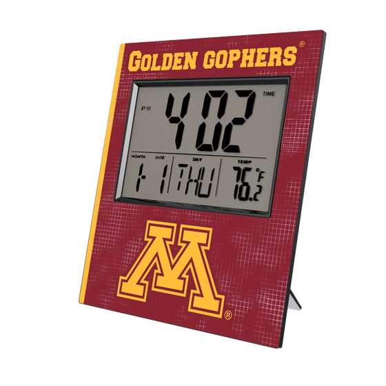 Minnesota Golden Gophers Hatch Wall Clock-0
