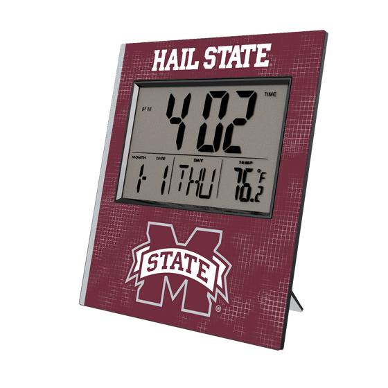 Mississippi State Bulldogs Hatch Wall Clock-0