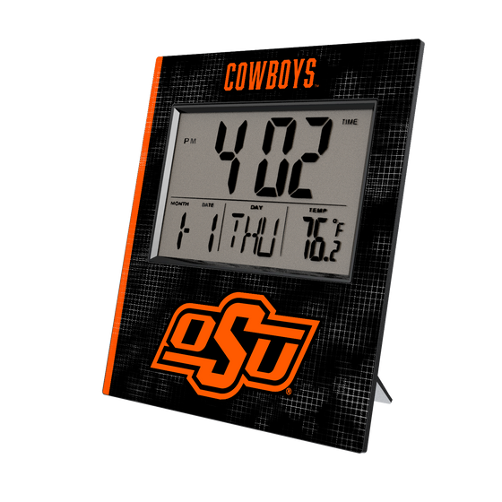 Oklahoma State Cowboys Hatch Wall Clock-0