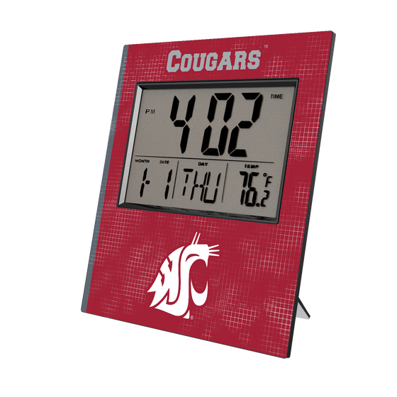 Washington State Cougars Hatch Wall Clock-0