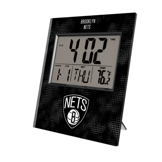Brooklyn Nets Hatch Wall Clock-0