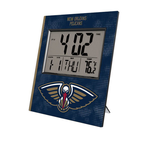 New Orleans Pelicans Hatch Wall Clock-0