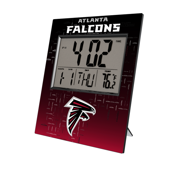 Atlanta Falcons Quadtile Wall Clock-0