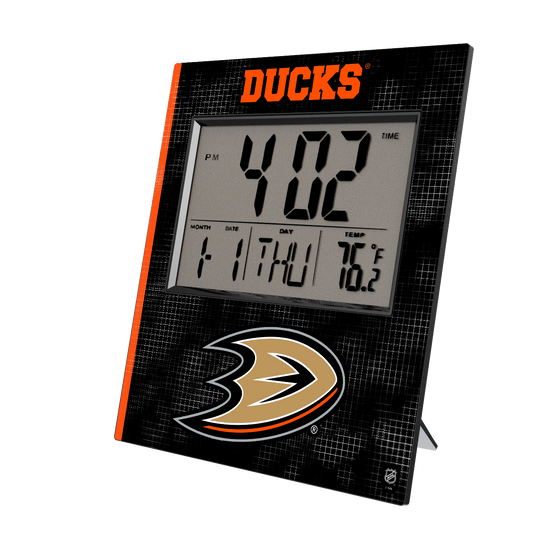 Anaheim Ducks Hatch Wall Clock-0