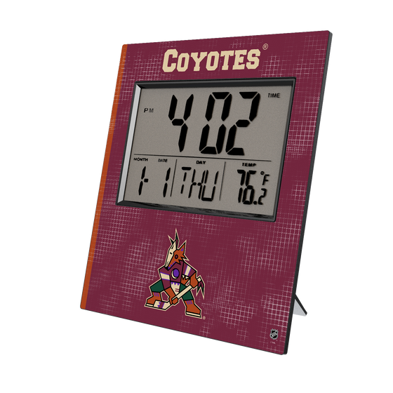 Arizona Coyotes Hatch Wall Clock-0