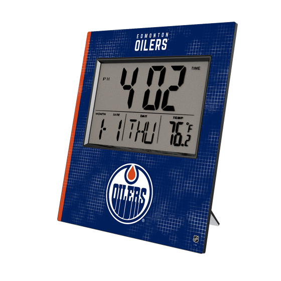 Edmonton Oilers Hatch Wall Clock-0
