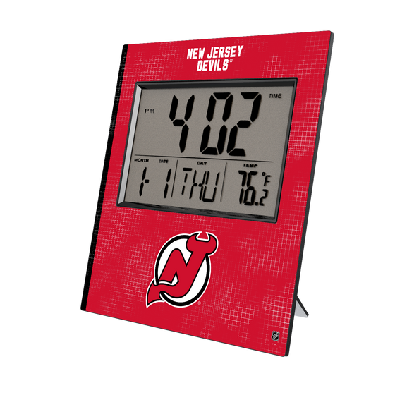 New Jersey Devils Hatch Wall Clock-0