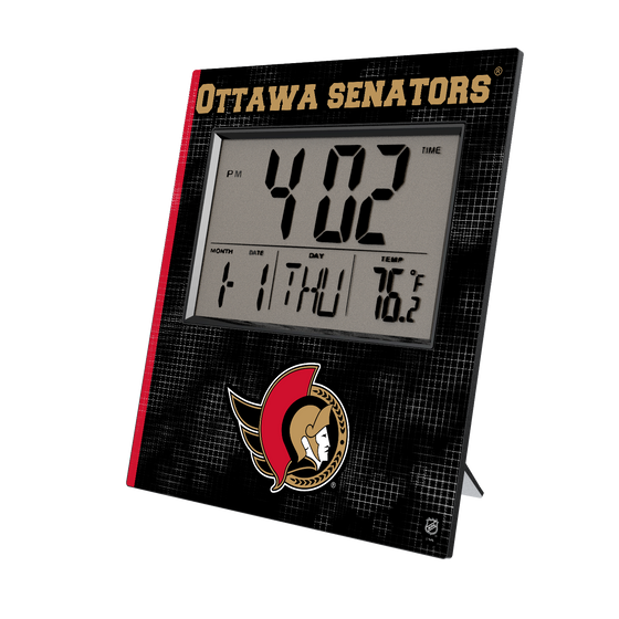 Ottawa Senators Hatch Wall Clock-0