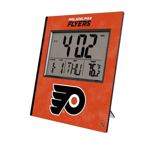 Philadelphia Flyers Hatch Wall Clock-0