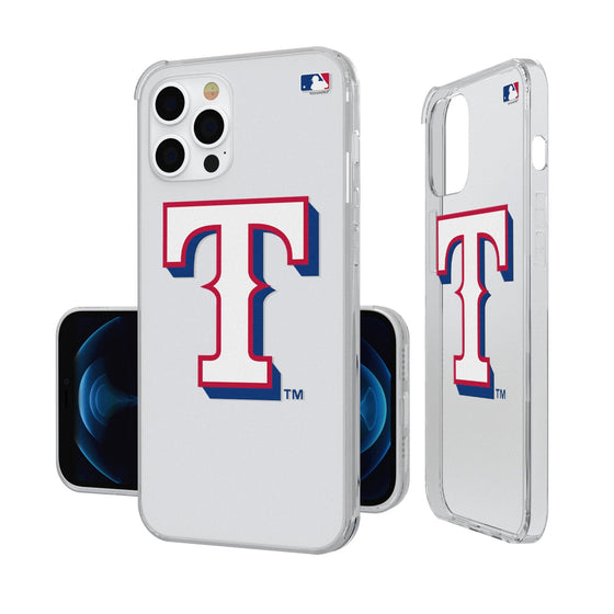 Texas Rangers Insignia Clear Case - 757 Sports Collectibles