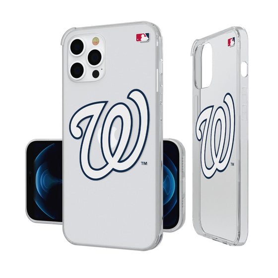 Washington Nationals Insignia Clear Case - 757 Sports Collectibles