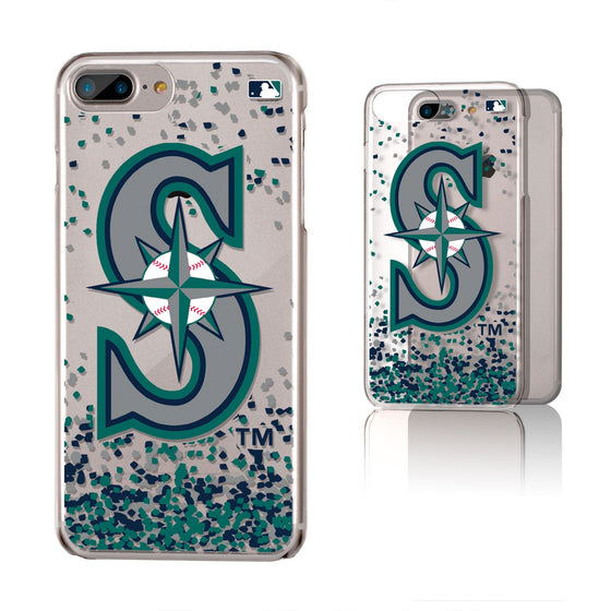 Seattle Mariners Confetti Clear Case - 757 Sports Collectibles