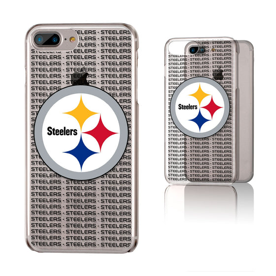 Pittsburgh Steelers Blackletter Clear Case - 757 Sports Collectibles