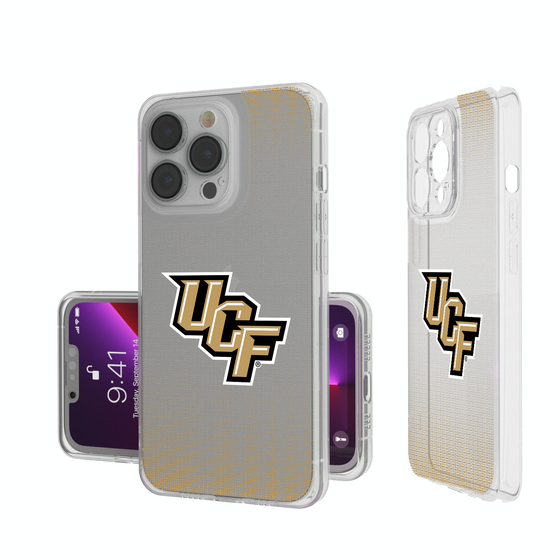 Central Florida Golden Knights Linen Clear Phone Case-0